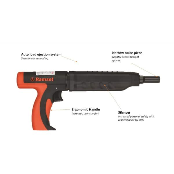 Ramset MasterShot 0.22 Caliber Powder Actuated Tool PAT 40088