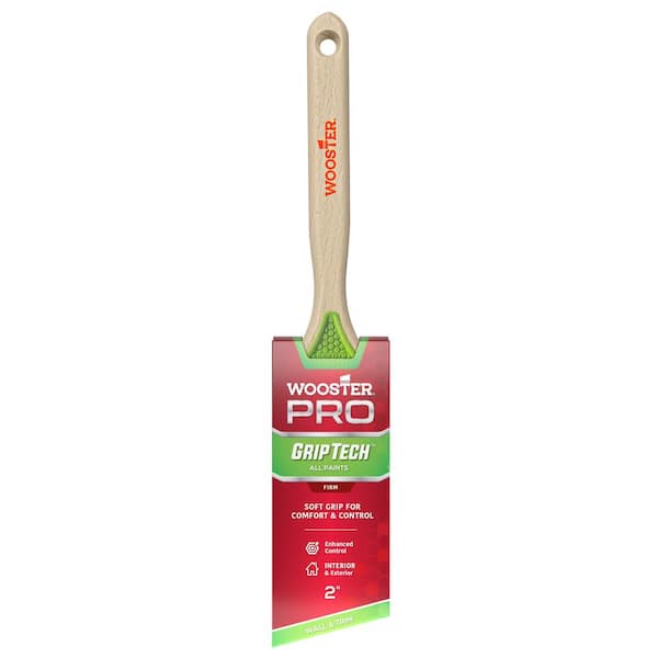 Wooster 2 in. GripTech Polyester Angle Sash Brush