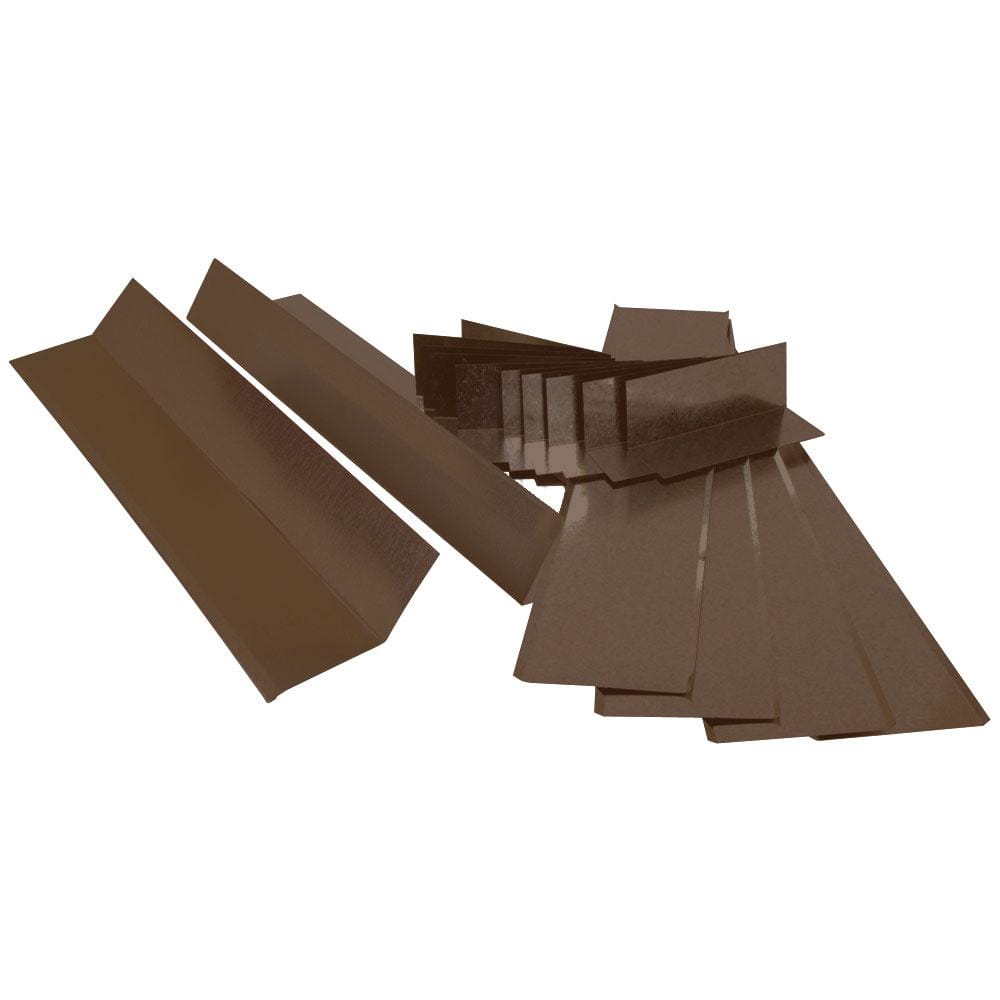 Gibraltar Building Products 24 in. x 24 in. Galvanized Brown Steel