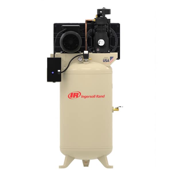 2200N7. 5 80 Gal. 7. 5HP 230/1/60 2-Stage Reciprocating Air Compressor