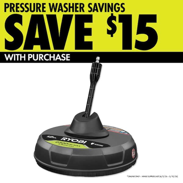 1800 PSI 1.2 GPM Cold Water Electric Pressure Washer with Surface Cleaner