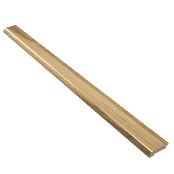 Stairtek 0.75 in. x 3.5 in. x 36 in. Prefinished Natural Hickory Wood Stair Nosing
