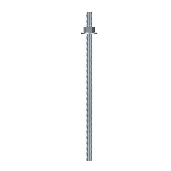 Simpson Strong-Tie RFB 5/8 in. x 16 in. Zinc-Plated Retrofit Bolt