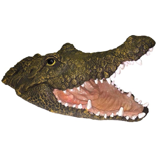 Unbranded Alligator Natural Enemy Scarecrow Open Mouth