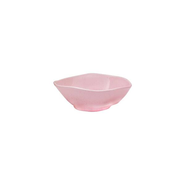 Manhattan Comfort RYO 20.29 oz. Pink Porcelain Soup Bowls (Set of 12)