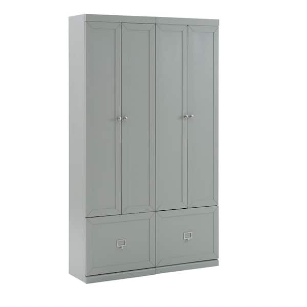 CROSLEY FURNITURE Harper Gray 2-Piece Food Pantry Set