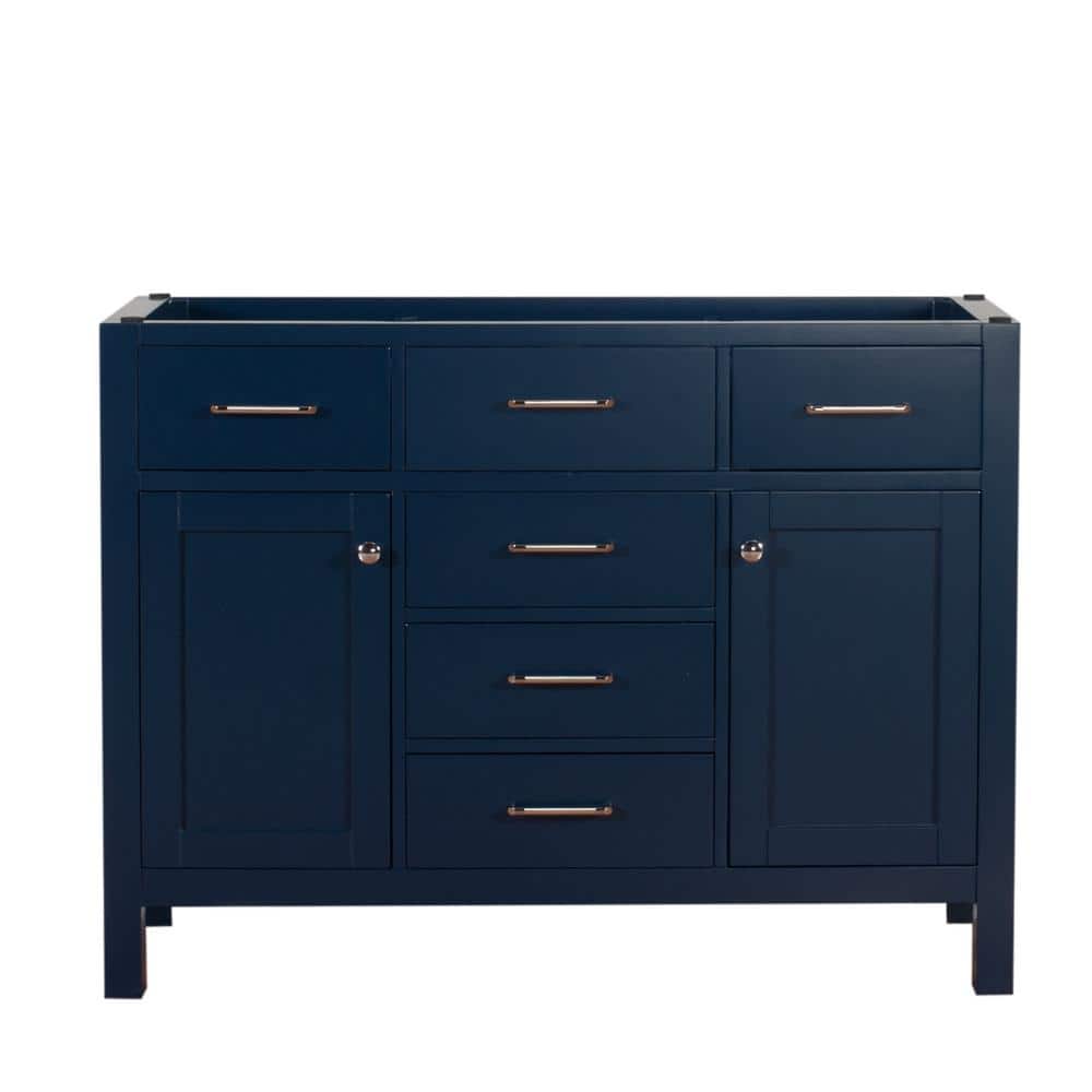 Laguna 48 in. W x 18 in. D x 35 in. H Bath Vanity Cabinet without Top in Da