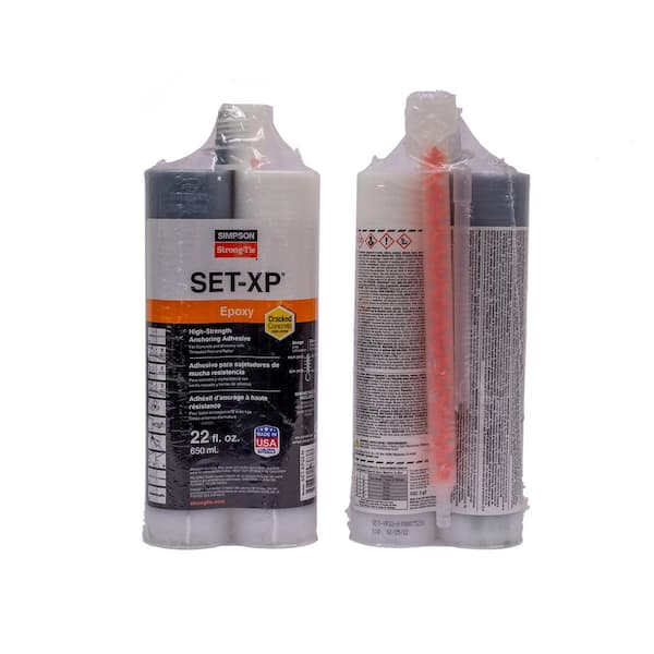 Simpson Strong-Tie SET-XP 22-oz. High-Strength Epoxy Adhesive