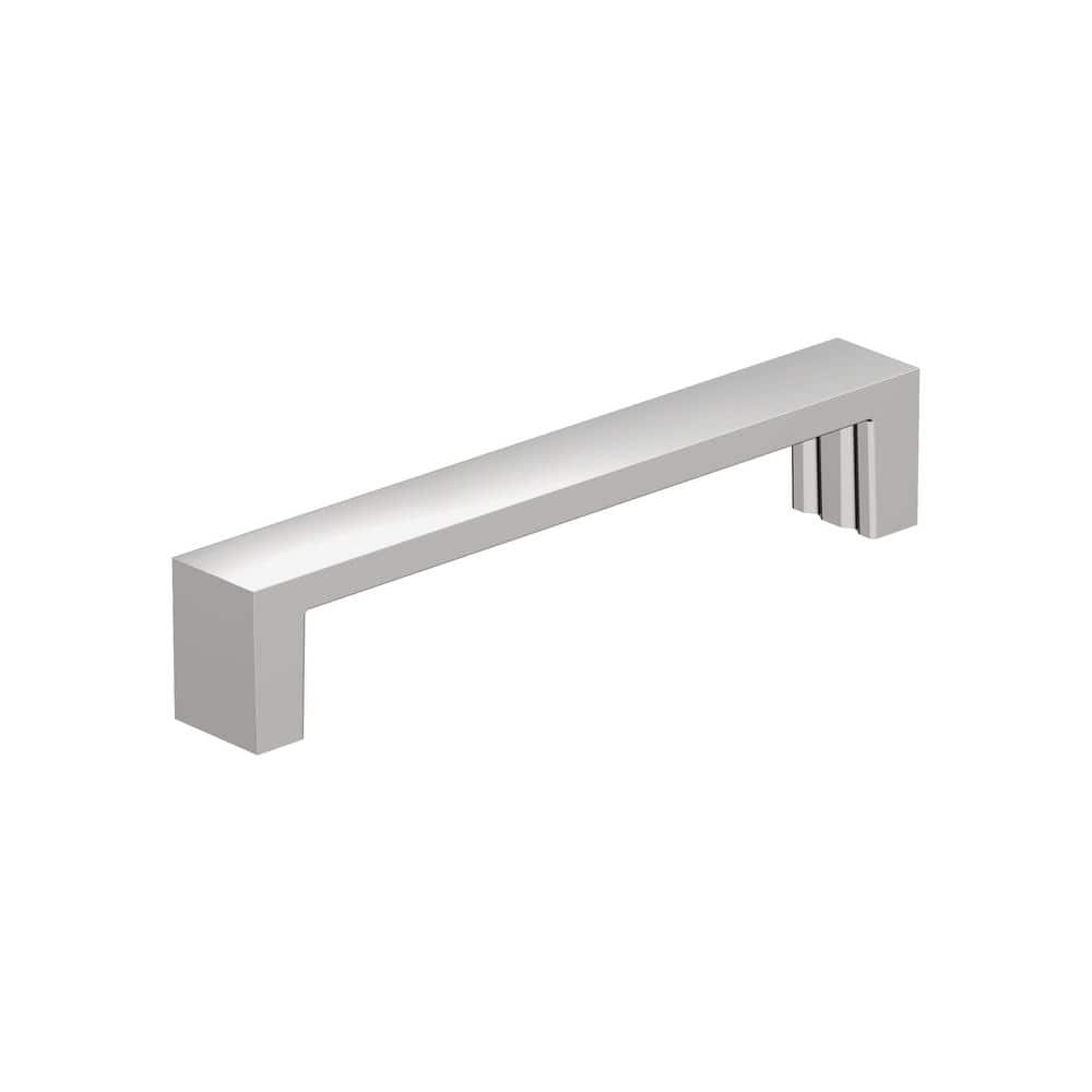 Augment 5-1/16 in. (128mm) Center-to-Center Modern Polished Chrome Bar Cabinet Pull price history on PriceWatchPro