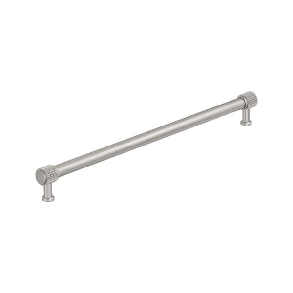 Amerock Farewind 18 in. (457mm) Center-to-Center Satin Nickel Classic Appliance Pull