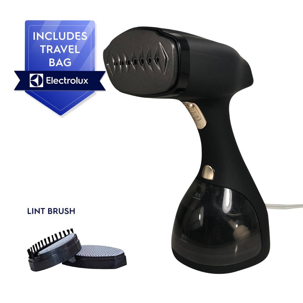 Electrolux Black Ceramic Handheld Fabric Steamer with Detachable Water Tank