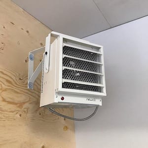 17,060 BTU 5000-Watt 240V Ceiling Mount Hardwired Electric Shop Garage Heater