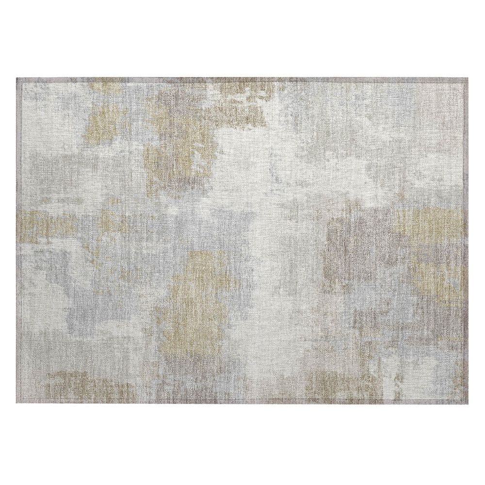 Chantille Machine Washable Indoor/Outdoor Abstract ACN2913 Ivory 3 ft. x 4 ft. Area Rug price history on PriceWatchPro
