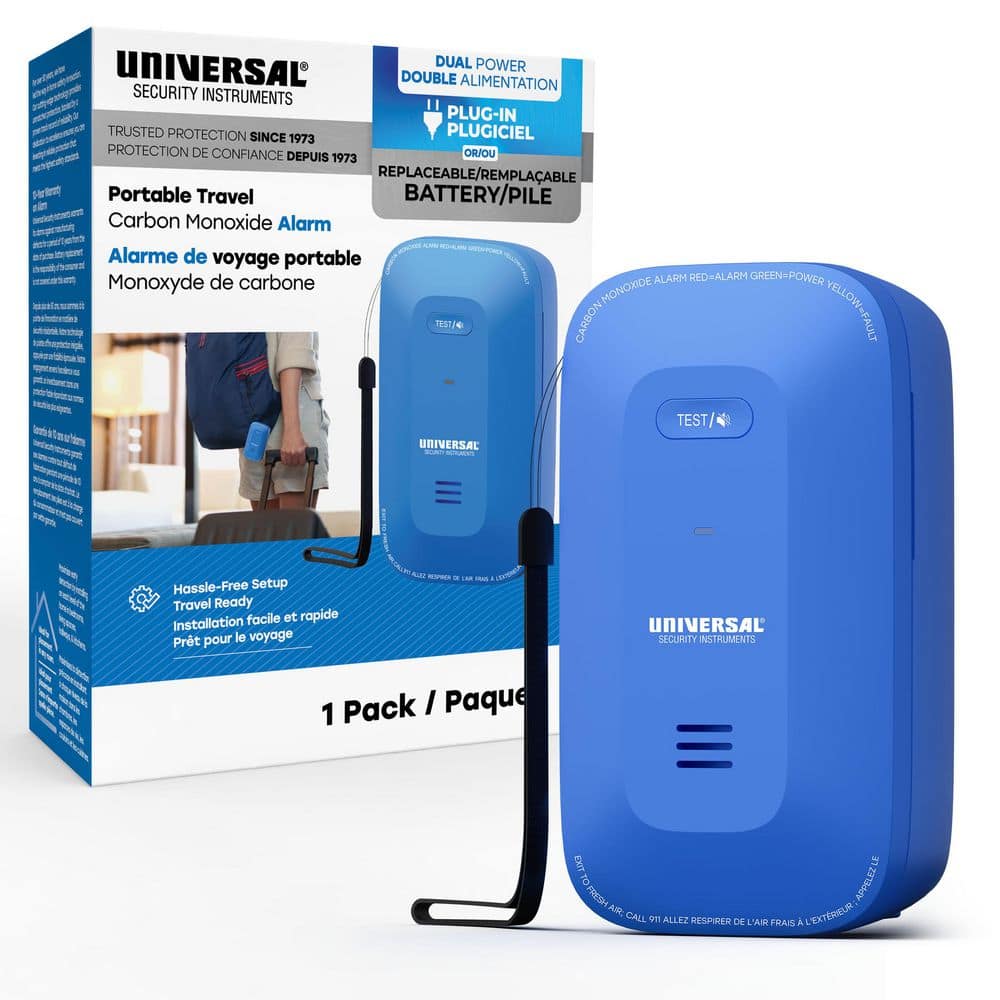 Portable Travel Carbon Monoxide Detector, Plug-in or Battery price history on PriceWatchPro