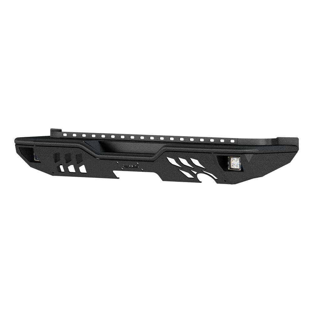Aries TrailChaser Jeep Wrangler JK Aluminum Rear Bumper with LED Lights