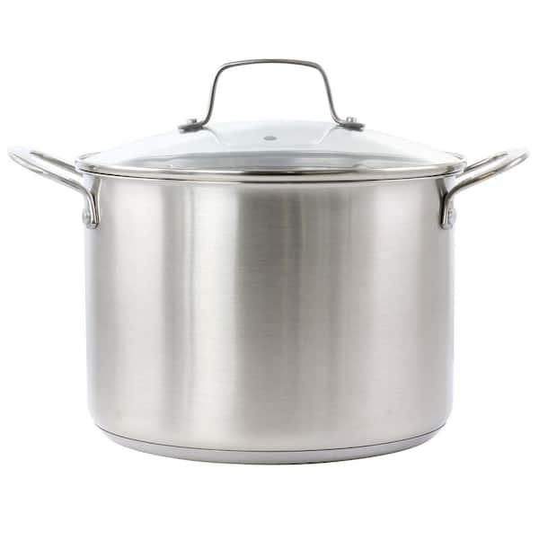 Midvale 8 qt. Stainless Steel Stock Pot with Lid