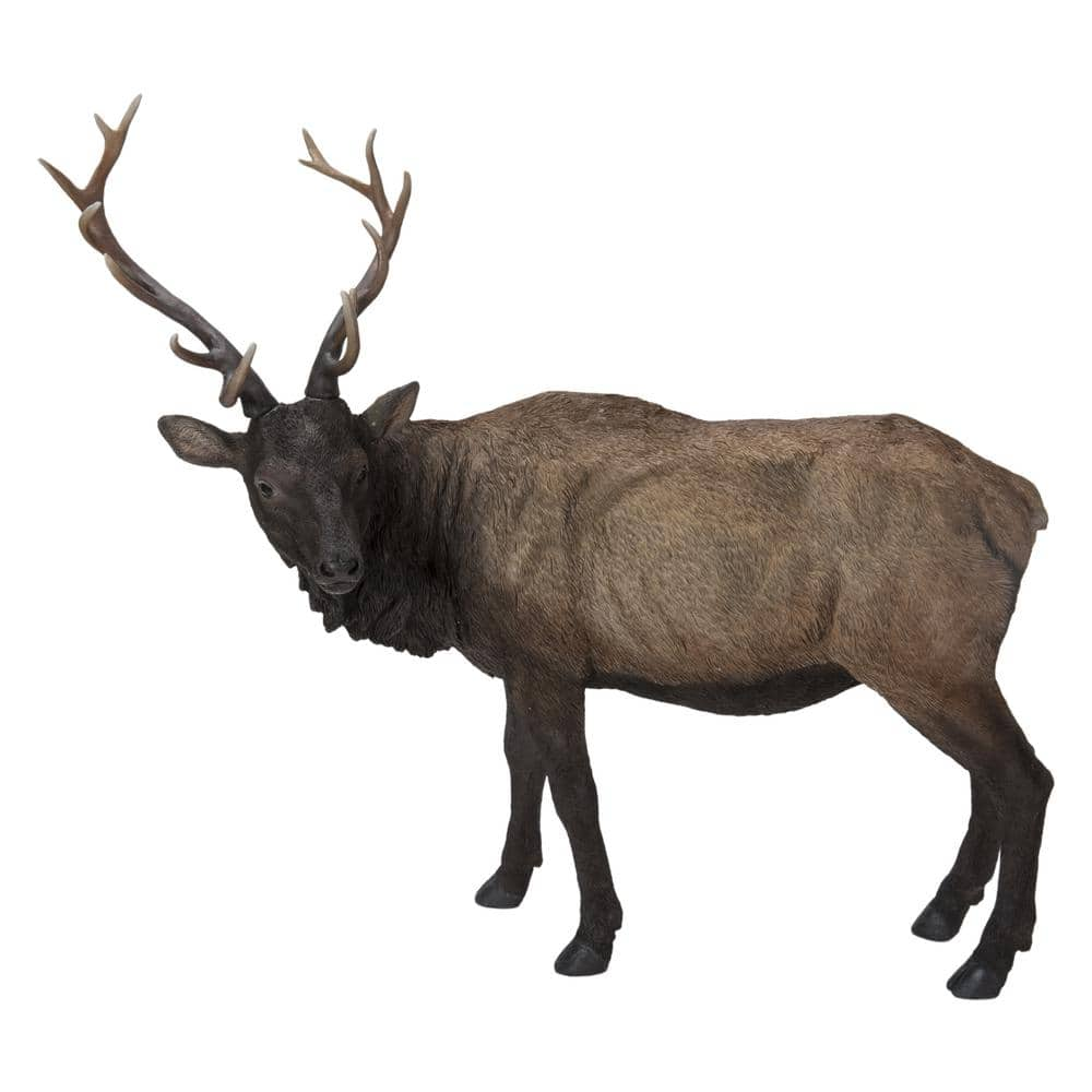 HI-LINE GIFT LTD. North American Elk Garden Statue 87660-A - The Home Depot