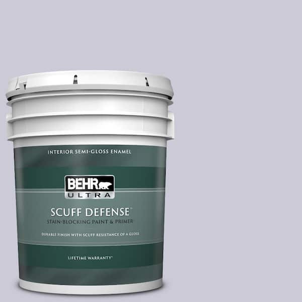 BEHR ULTRA 5 gal. #S570-2 Magic Scent Extra Durable Semi-Gloss Enamel Interior Paint & Primer