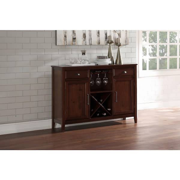 NEW CLASSIC HOME FURNISHINGS New Classic Furniture Bixby Wood 48 in. Server, Espresso