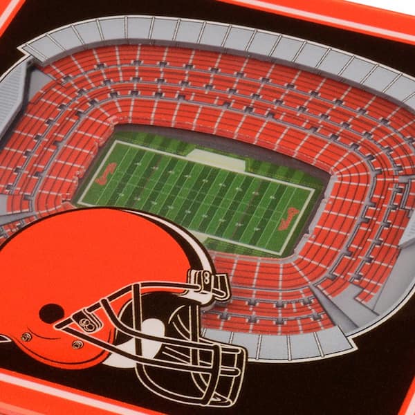 NFL San Francisco 49ers 3D StadiumView Coasters