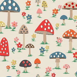 Mushrooms Multi Wallpaper