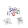 Lavish Home Ice Cube Shaped LED Lights (12-Per Pack) HW0200116