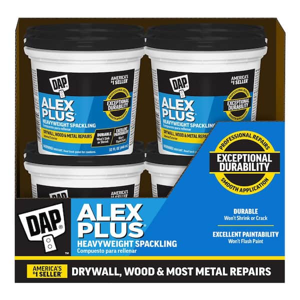 Alex Plus 32 oz. High Performance Spackling Paste (8-Pack)