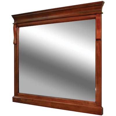 Home Decorators Collection 30 In W X 32 H Framed Rectangular Bathroom Vanity Mirror Warm Cinnamon Nacm3032 The Depot Home Decorators Collection 30 In W X, Mission Style Vanity Mirrors