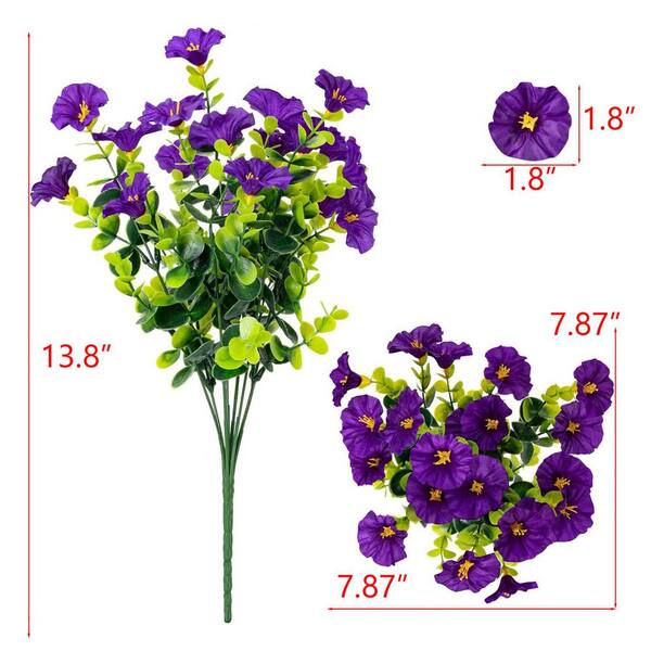 Artificial Morning Glory, 16-Bundles L0DL8SMV7Q - The Home Depot