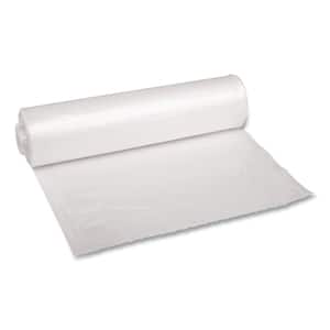 33 in. x 39 in. 33 Gal. 1.4 mil Clear Low Density Repro Trash Can Liners (25-Bags/Roll, 4-Rolls/Carton)