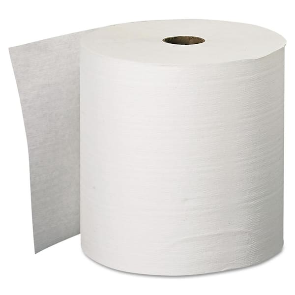 Kleenex Essential Plus Hard Roll Towels Natural 1.5 in. Core, 8 in. x 600 ft (6 Rolls per Carton)