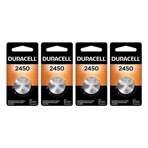 Warrior CR2450 3V Lithium Coin Cell Batteries – 5 Pack, Button Cell