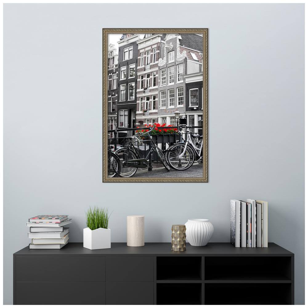 Parisian Silver Ornate Wood Wall Picture Frame