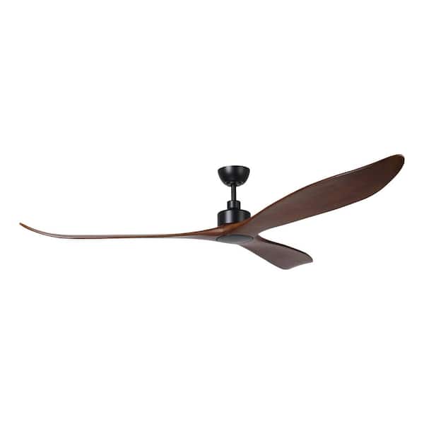 Westerly 84 in. Outdoor Black Ceiling Fan