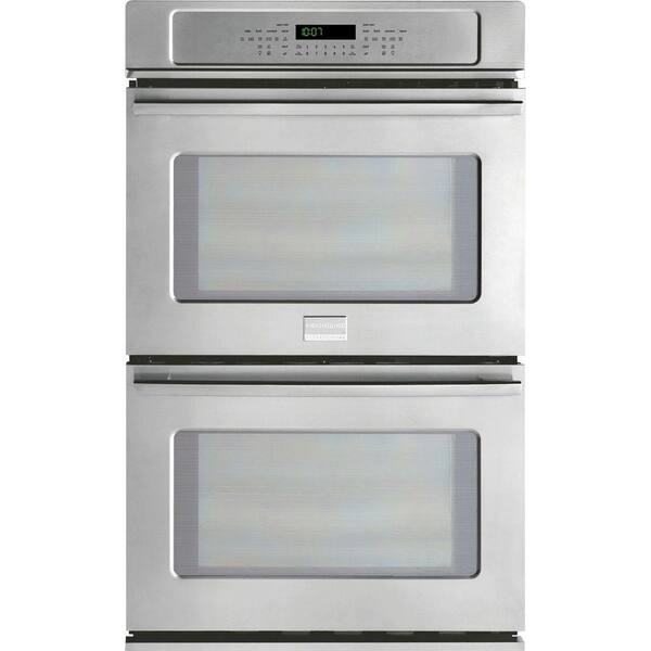 Frigidaire Professional 30 in. Double Electric Wall Oven Self-Cleaning with Convection in Stainless Steel