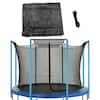 Machrus Upper Bounce Trampoline Safety Net For 15FT Round Trampolines using  6 Poles or 3 Arches with Smartphone/Tablet Pouch - Bed Bath & Beyond -  36156916