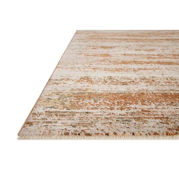 Nellie Copper/Pebble 2 ft. x 3 ft. Contemporary Accent Rug