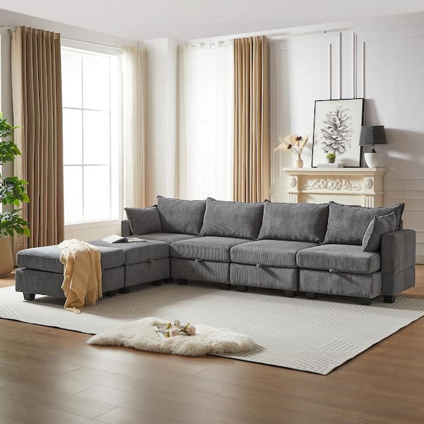 L shape sofa big discount