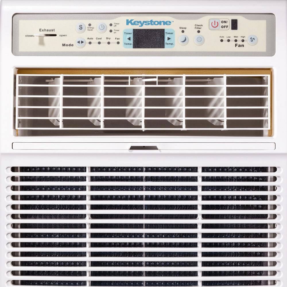 Keystone 8000 BTU White Energy Star Window Air Conditioner with Remote