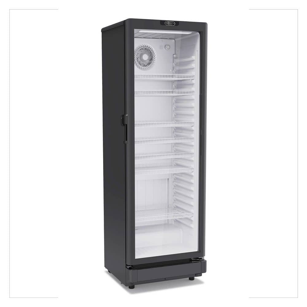 21.1 in. 8.5 cu. ft. Protech Commercial Beverage Merchandiser Refrigerator with Lock in White