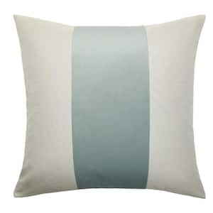 2 Tone Canvas Solid Cotton 24 in. Throw Pillow