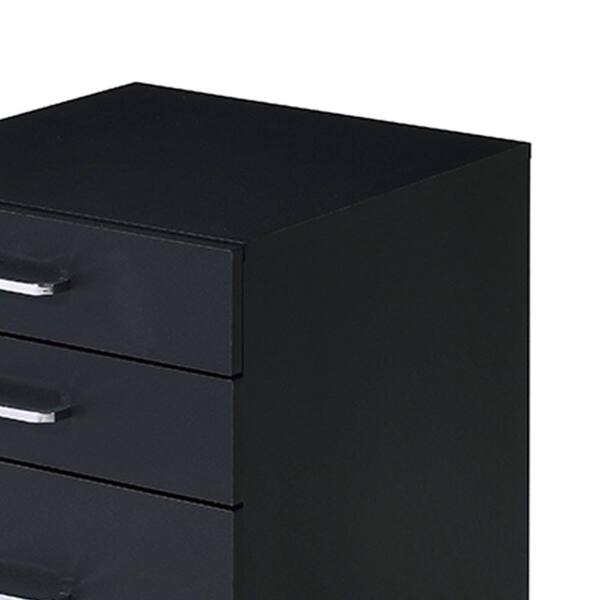 その他 ACME FURNITURE TROY BOX S Acme Myles Chest Black Silver Gold White Finish | 4 Drawer