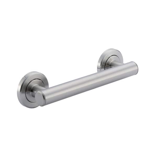 9 in. x 1.25 in. Dorind Decorative Assist Bar-Minimalist Modern in BSS