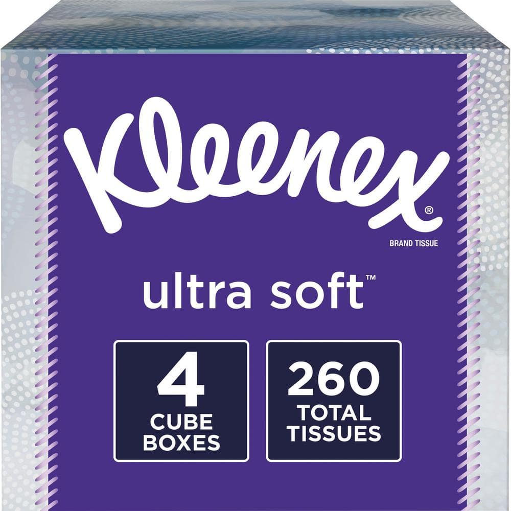 Kleenex Ultra Soft Facial Tissue 3-Ply 12-pack 85-count