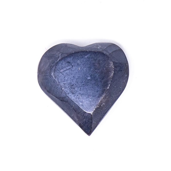 Global Crafts Grey Heart Soapstone Incense Holder with Om Incense