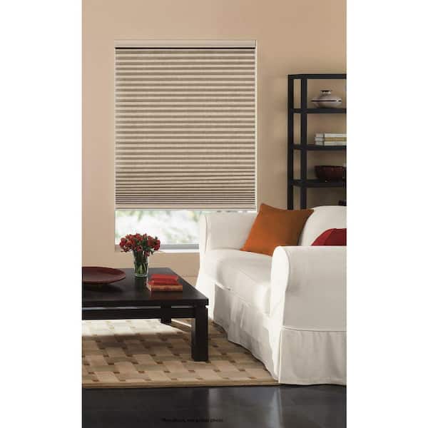 Bali Cut-to-Size Sandstone 9/16 in. Cordless Blackout Cellular Shade - 31 in. W x 72 in. L (Actual Size is 30.5 in. W x 72 in. L)