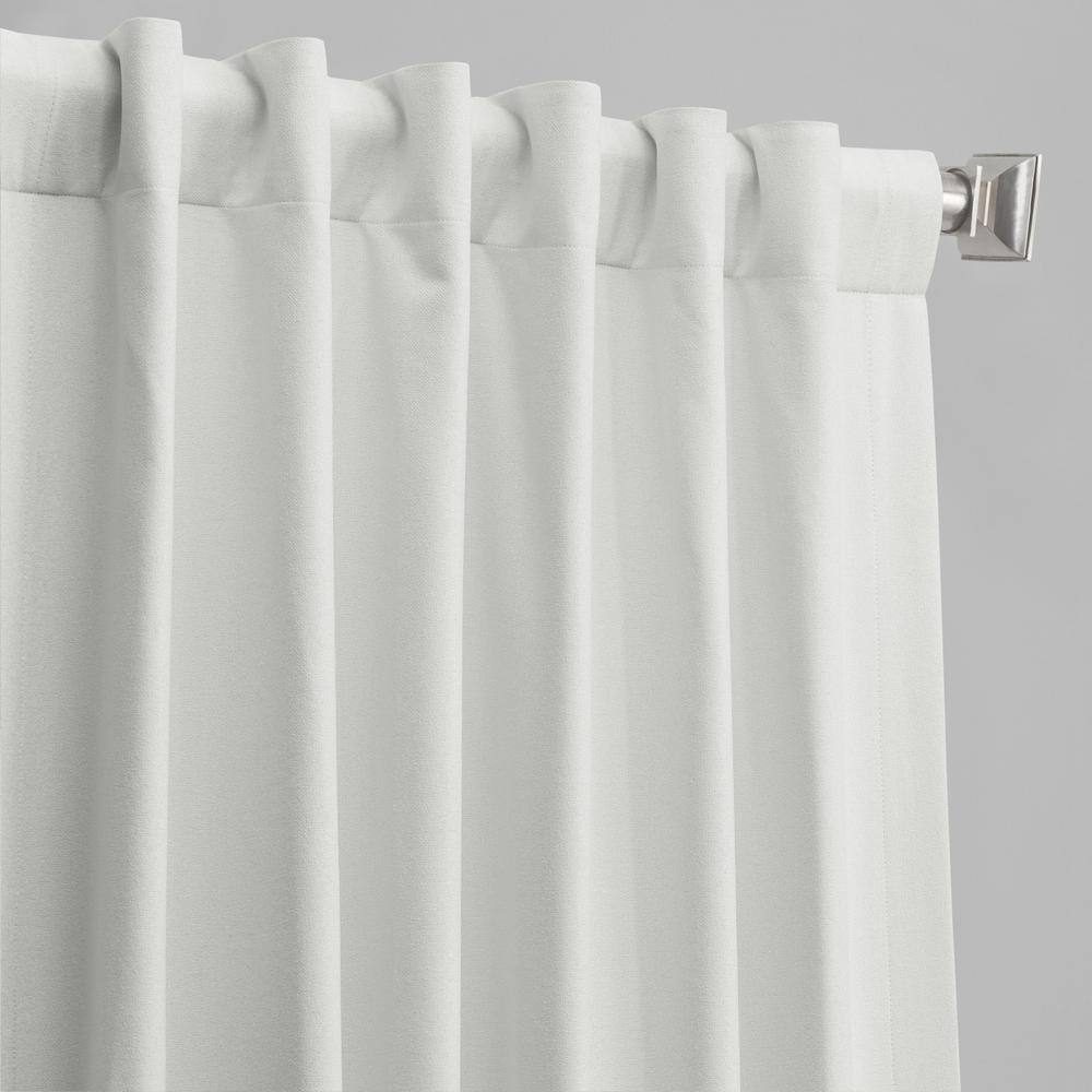 Starlight Off White 84-Inch Thermal Linen Blackout Curtain