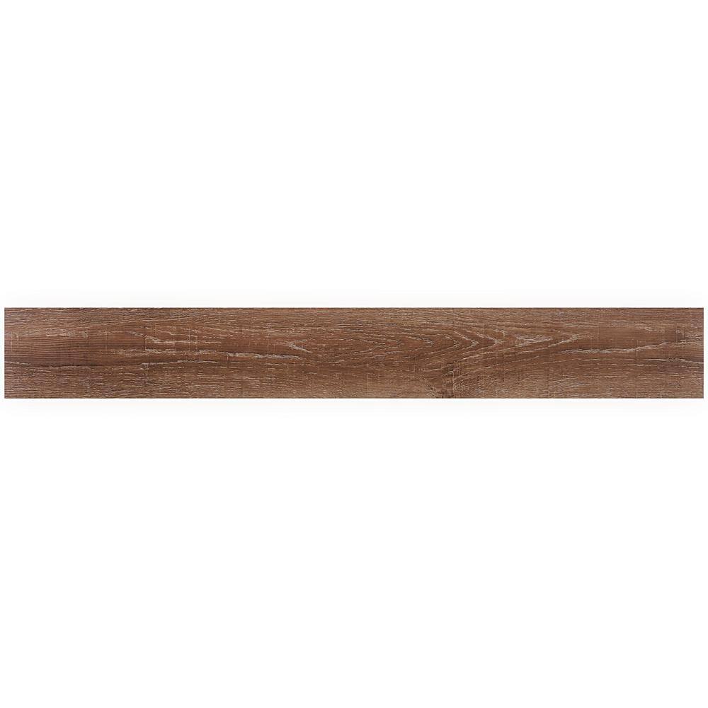 Metro Oak Brown 6'' x 48'' Waterproof Vinyl Plank Flooring