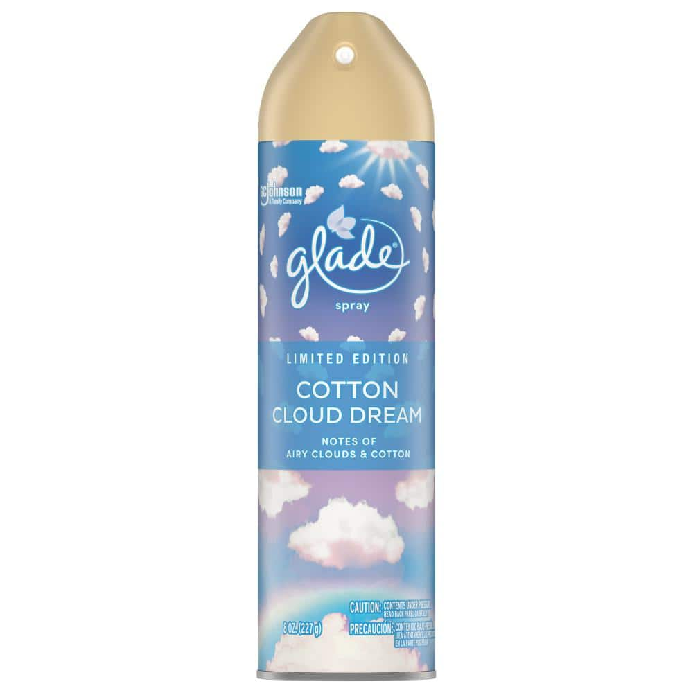 Glade 8 oz. Cotton Cloud Dream Air Freshener Spray Aerosol 336962