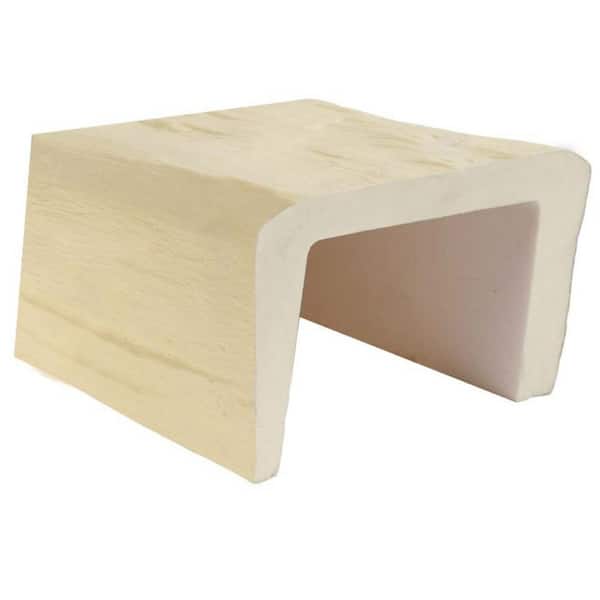 4-15/16 in. x 10-5/8 in. x 6 in. Long Unfinished Vintage Faux Wood Beam Sample